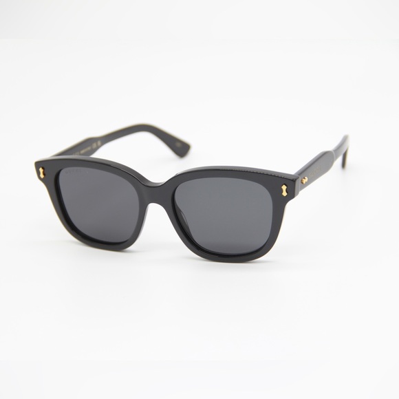 NEW GUCCI GG1264S 001 BLACK SUNGLASSES - Picture 1 of 15